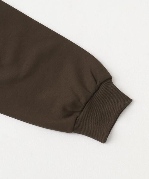 ITEMS URBANRESEARCH（アイテムズ アーバンリサーチ）の「ストレッチダンボール クルーネックプルオーバー（スウェット・メンズ・ブラウン/ブラック/イエロー/ベージュ・LARGE/MEDIUM）」の17枚目の写真