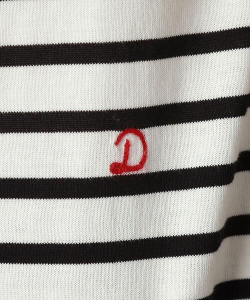 DRESSTERIOR（ドレステリア）の「◆【洗える】マルチボーダーハーフスリーブニット（ニット/セーター・レディース・ブラック系2/グリーン系3/ブラウン系その他3・34/36/38）」の14枚目の写真