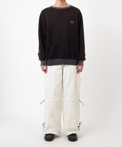 セール】【NEEDLES/ニードルズ】〈別注〉 2-Tone CrewNeck Sweat