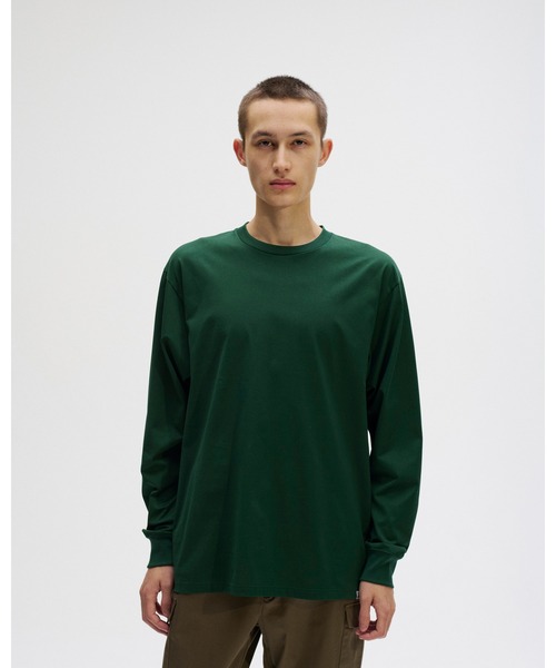 SOPHNET.(ソフネット)の「ESSENTIAL L/S TEE(Tシャツ/カットソー・メンズ・グリーン/ホワイト/ブラック/ライトブルー・SMALL/MEDIUM/LARGE/X-LARGE/XX-LARGE)」の5枚目の写真