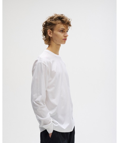 SOPHNET.(ソフネット)の「ESSENTIAL L/S TEE(Tシャツ/カットソー・メンズ・グリーン/ホワイト/ブラック/ライトブルー・SMALL/MEDIUM/LARGE/X-LARGE/XX-LARGE)」の17枚目の写真