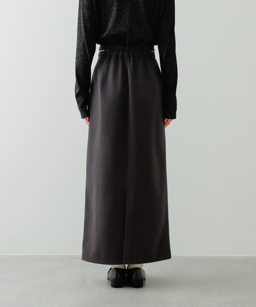 SENSE OF PLACE by URBAN RESEARCH(センスオブプレイスバイアーバンリサーチ)の「フロントポケットペンシルスカート(スカート・レディース・ベージュ/チャコールグレー・SMALL/MEDIUM)」の18枚目の写真