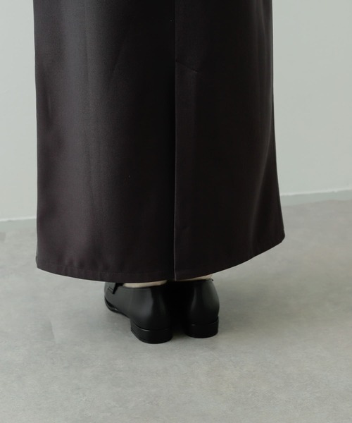 SENSE OF PLACE by URBAN RESEARCH(センスオブプレイスバイアーバンリサーチ)の「フロントポケットペンシルスカート(スカート・レディース・ベージュ/チャコールグレー・SMALL/MEDIUM)」の21枚目の写真