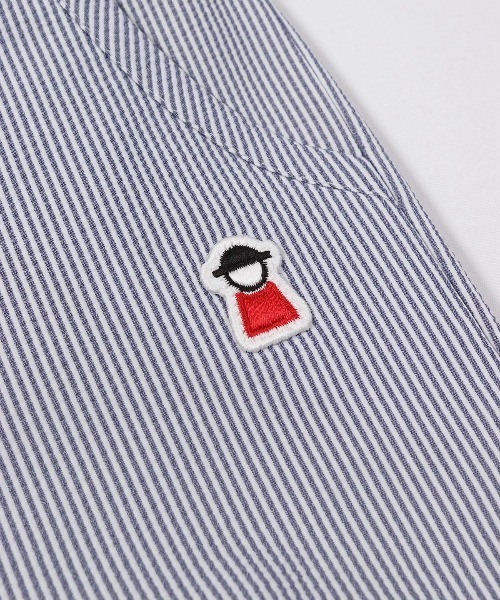 Picone CLUB(ピッコーネクラブ)の「冷感ピコ刺繍ストライプパンツ(その他パンツ・レディース・ブルー/ベージュ/ピンク/ネイビー・LL/L/M)」の15枚目の写真