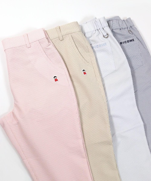 Picone CLUB(ピッコーネクラブ)の「冷感ピコ刺繍ストライプパンツ(その他パンツ・レディース・ブルー/ベージュ/ピンク/ネイビー・LL/L/M)」の20枚目の写真