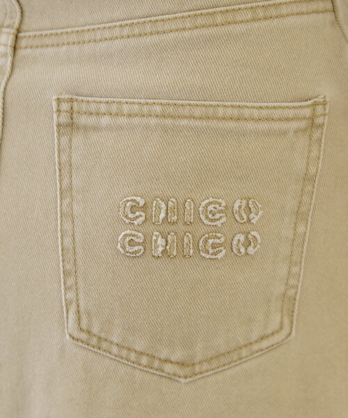 Chico（チコ）の「【2サイズ展開/セットアップ対応】カットオフデニムミニスカート（スカート・レディース・キャメル/ベージュ/ネイビー・SMALL/MEDIUM）」の15枚目の写真
