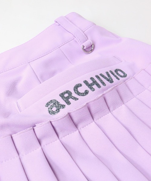archivio(アルチビオ)の「<LADIES>プリーツ切替UV速乾スカート(スカート・レディース・ライトパープル/ホワイト/グレー/ブラック・S/M/L)」の10枚目の写真
