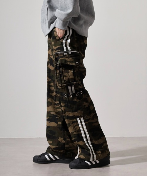 RE730(アールイーセブンサーティー)の「Camouflage cargo pants / カモフラカーゴパンツ unisex(カーゴパンツ・メンズ・グリーン系その他/グリーン系その他3/グリーン系その他2・M/L)」の21枚目の写真