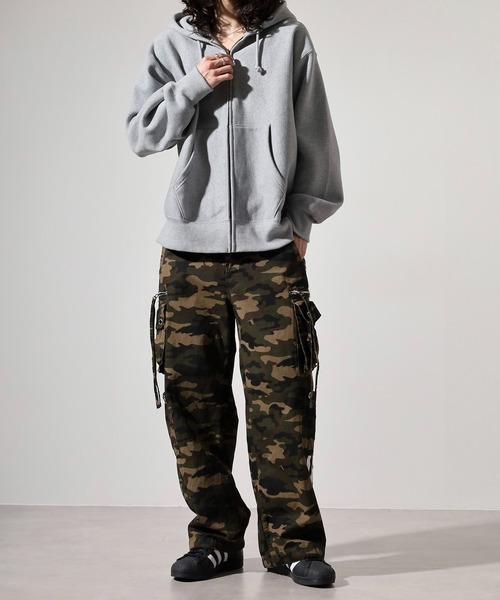 RE730(アールイーセブンサーティー)の「Camouflage cargo pants / カモフラカーゴパンツ unisex(カーゴパンツ・メンズ・グリーン系その他/グリーン系その他3/グリーン系その他2・M/L)」の22枚目の写真