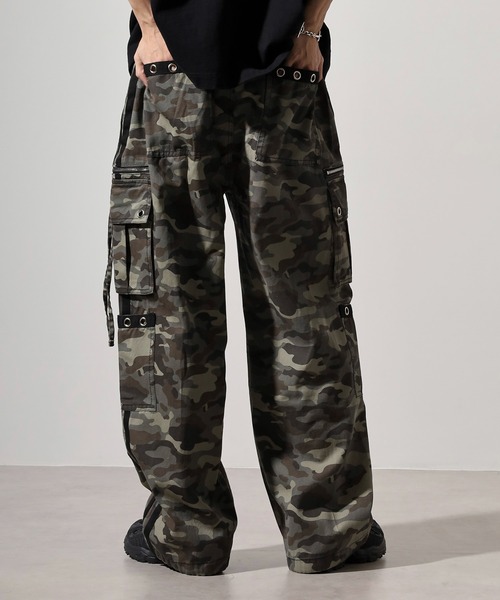 RE730(アールイーセブンサーティー)の「Camouflage cargo pants / カモフラカーゴパンツ unisex(カーゴパンツ・メンズ・グリーン系その他/グリーン系その他3/グリーン系その他2・M/L)」の16枚目の写真