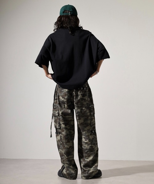 RE730(アールイーセブンサーティー)の「Camouflage cargo pants / カモフラカーゴパンツ unisex(カーゴパンツ・メンズ・グリーン系その他/グリーン系その他3/グリーン系その他2・M/L)」の18枚目の写真