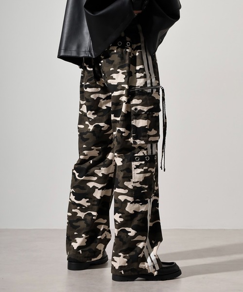 RE730(アールイーセブンサーティー)の「Camouflage cargo pants / カモフラカーゴパンツ unisex(カーゴパンツ・メンズ・グリーン系その他/グリーン系その他3/グリーン系その他2・M/L)」の9枚目の写真
