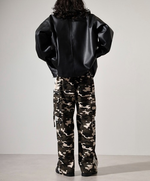 RE730(アールイーセブンサーティー)の「Camouflage cargo pants / カモフラカーゴパンツ unisex(カーゴパンツ・メンズ・グリーン系その他/グリーン系その他3/グリーン系その他2・M/L)」の12枚目の写真