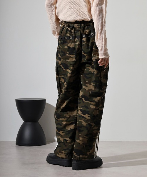 RE730(アールイーセブンサーティー)の「Camouflage cargo pants / カモフラカーゴパンツ unisex(カーゴパンツ・メンズ・グリーン系その他/グリーン系その他3/グリーン系その他2・M/L)」の4枚目の写真