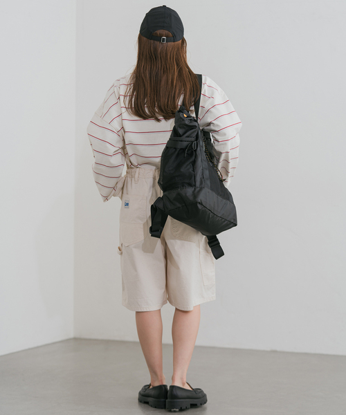 カリブーマウンテニアリング L/W PACK TOTE　カーキ CARIBOU MOUNTAINEERING/カリブーマウンテニアリング L/W PACK