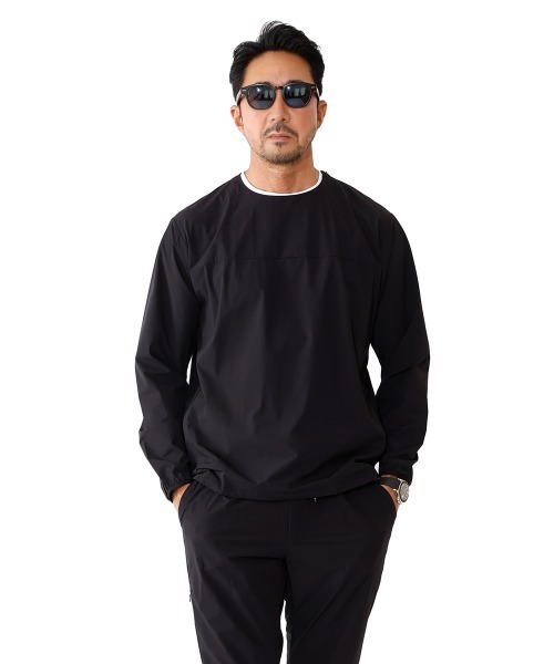 K-3B 033_A 4WAYストレッチ 長袖ピステ（その他トップス）｜K-3B