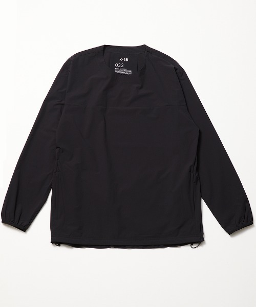 K-3B 033_A 4WAYストレッチ 長袖ピステ（その他トップス）｜K-3B
