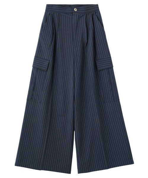 ROSE BUD(ローズバッド)の「(CREOLME)SUITING WIDE PANTS(その他パンツ・レディース・ネイビー/ベージュ・S/M)」の17枚目の写真