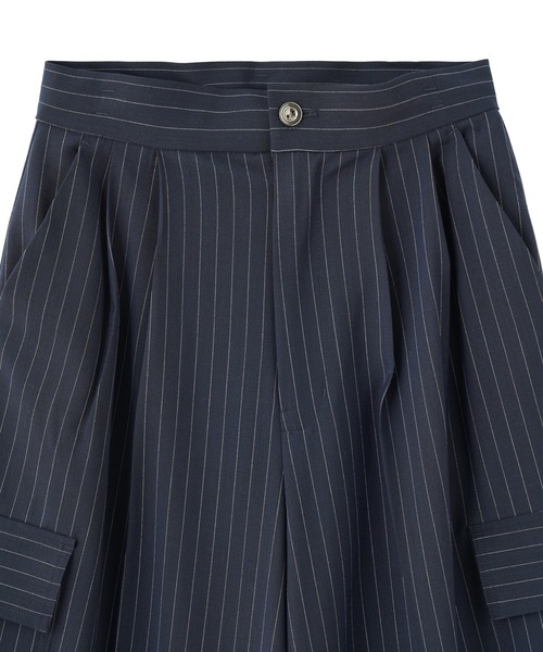 ROSE BUD(ローズバッド)の「(CREOLME)SUITING WIDE PANTS(その他パンツ・レディース・ネイビー/ベージュ・S/M)」の19枚目の写真