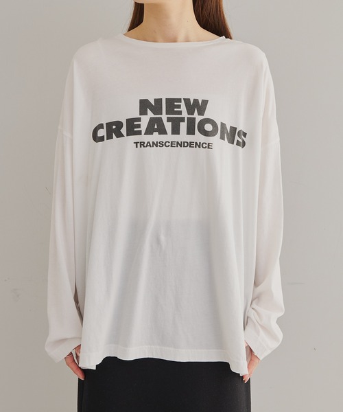 FEEL GOOD CONNECTION AND BLISSFUL TIME（フィールグッドコネクションアンドブリスフルタイム）の「【F&B】オーガニックコットンシアーガーゼカットソー（Tシャツ/カットソー・レディース・オフホワイト/サックスブルー・FREE）」の20枚目の写真