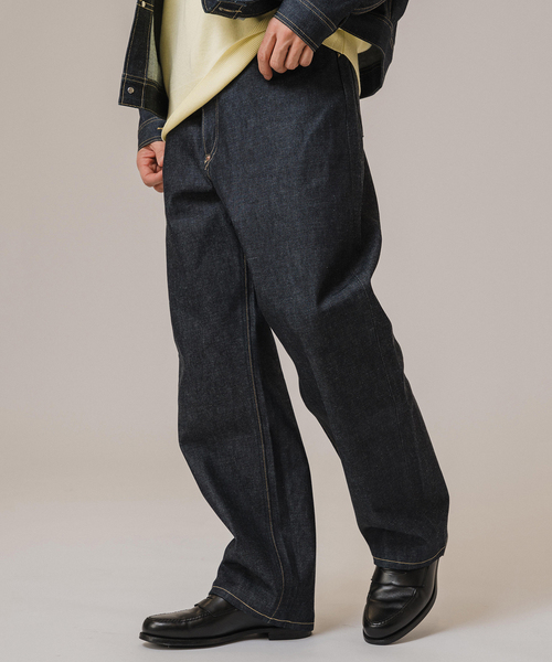 Lee(リー)の「Lee for BOUCLE 別注 カウボーイバギーパンツ リジッド(デニムパンツ・メンズ・ネイビー・38/36/34/32/30)」の9枚目の写真
