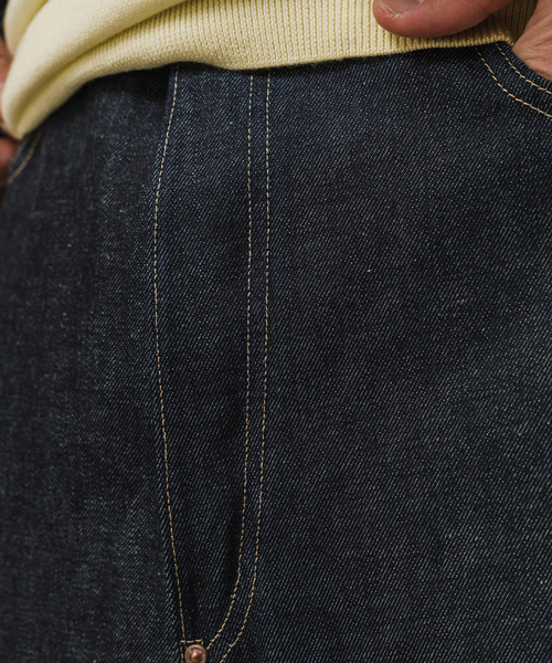 Lee(リー)の「Lee for BOUCLE 別注 カウボーイバギーパンツ リジッド(デニムパンツ・メンズ・ネイビー・38/36/34/32/30)」の13枚目の写真