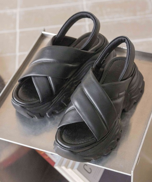 なっつん LOWRYS FARM サンダル クロススポサン 287478 レディース