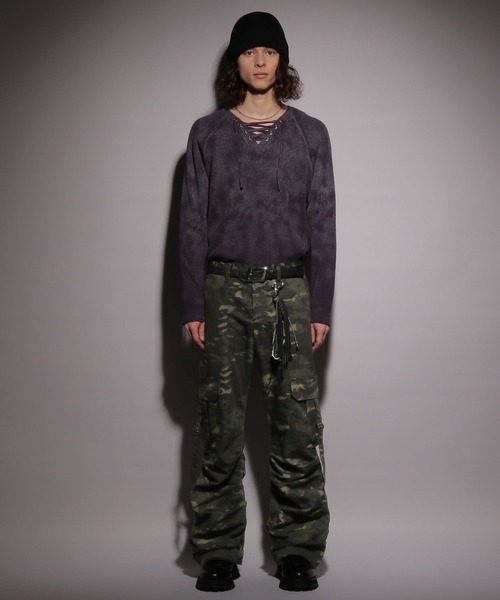 セール】【UNDERGROUND MODE】スリムカーゴパンツ(HARE)（カーゴ