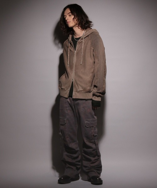 HARE（ハレ）の「【UNDERGROUND MODE】スリムカーゴパンツ(HARE)（カーゴパンツ・メンズ・レオパード/カモフラージュ・FREE）」の7枚目の写真