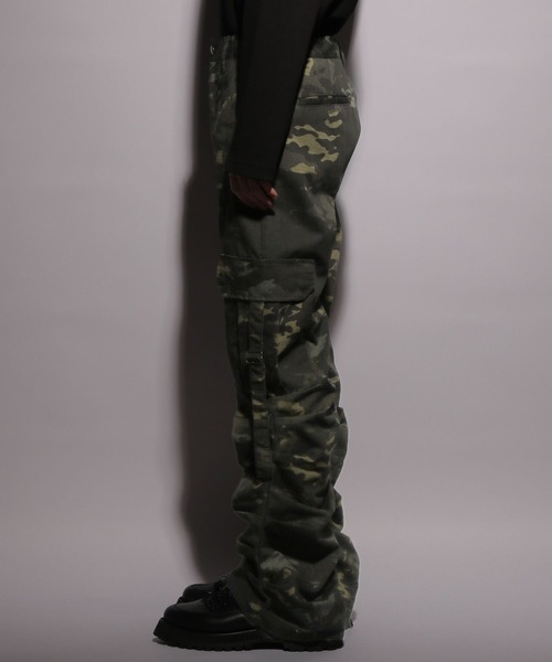 HARE（ハレ）の「【UNDERGROUND MODE】スリムカーゴパンツ(HARE)（カーゴパンツ・メンズ・レオパード/カモフラージュ・FREE）」の16枚目の写真