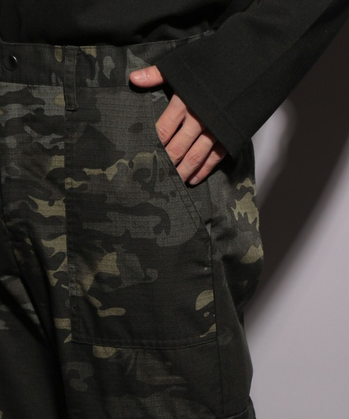 HARE（ハレ）の「【UNDERGROUND MODE】スリムカーゴパンツ(HARE)（カーゴパンツ・メンズ・レオパード/カモフラージュ・FREE）」の19枚目の写真
