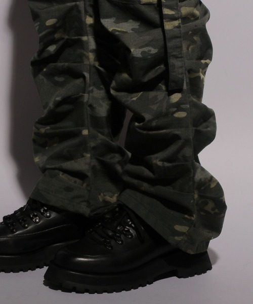 HARE（ハレ）の「【UNDERGROUND MODE】スリムカーゴパンツ(HARE)（カーゴパンツ・メンズ・レオパード/カモフラージュ・FREE）」の21枚目の写真