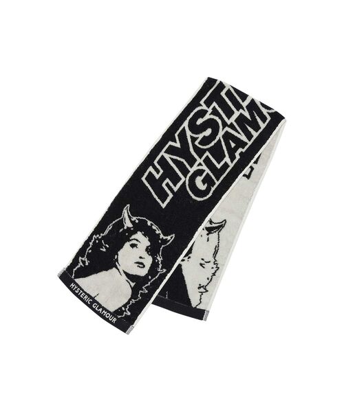 ヒステリックグラマー HYSTERIC GLAMOUR タオル3点 2TONE DEVIL WOMAN スポーツタオル（ハンカチ/ハンドタオル