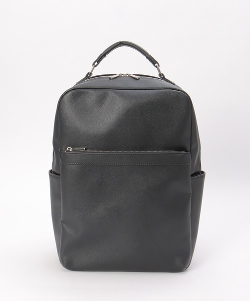 ikka（イッカ）の「サフィアーノタッチバックパック（バックパック/リュック・メンズ・オートミール/ブラック/ネイビー・FREE）」の5枚目の写真