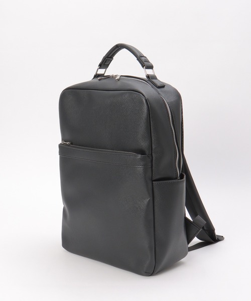 ikka（イッカ）の「サフィアーノタッチバックパック（バックパック/リュック・メンズ・オートミール/ブラック/ネイビー・FREE）」の6枚目の写真