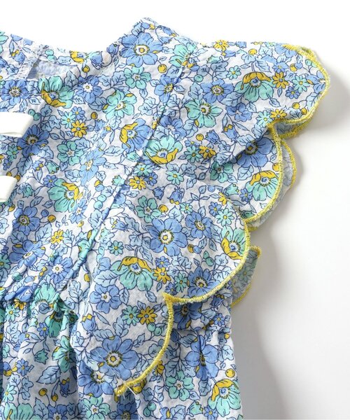 apres les cours（アプレレクール）の「花柄スカラップセットアップ（その他ベビーウェア・キッズ・ブルー/ピンク・80/70）」の10枚目の写真