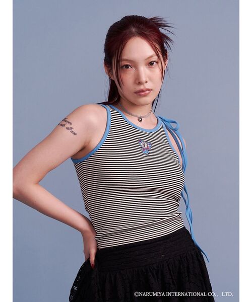 セール】【ANGELBLUE(エンジェルブルー)×jouetie】パイピング