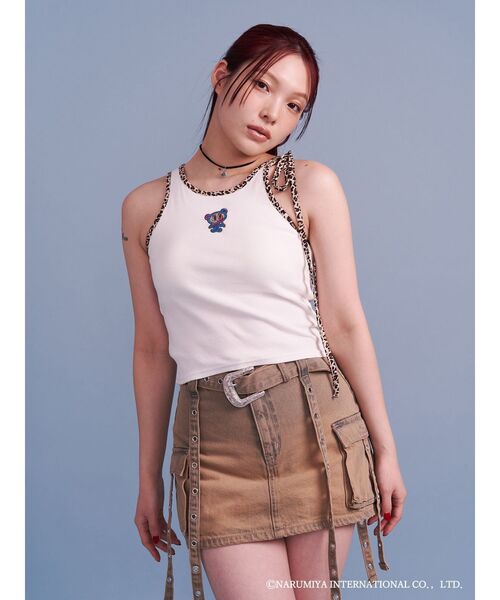 ANGELBLUE(エンジェルブルー)×jouetie】パイピングキャミソール