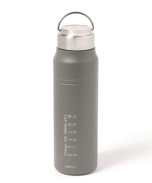 LAKOLE（ラコレ）の「【保温保冷】ハンドル付き真空ボトル(700ml) / 286295（水筒・レディース・ホワイト/チャコール・FREE）」の10枚目の写真