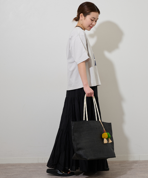 JOURNAL STANDARD relume(ジャーナルスタンダード レリューム)の「LIFE'S ABOUTプリントTEE(Tシャツ/カットソー・レディース・グレー/ベージュ/ホワイト・FREE)」の13枚目の写真