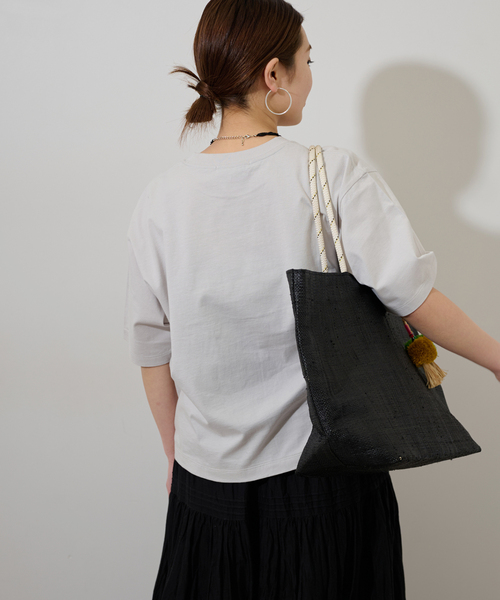 JOURNAL STANDARD relume(ジャーナルスタンダード レリューム)の「LIFE'S ABOUTプリントTEE(Tシャツ/カットソー・レディース・グレー/ベージュ/ホワイト・FREE)」の17枚目の写真