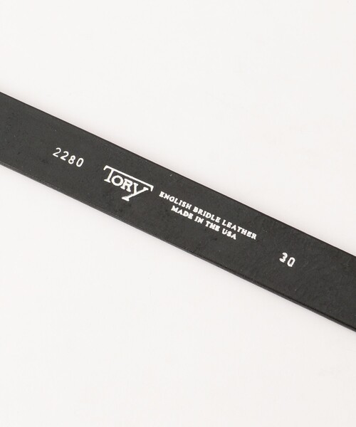 TORY LEATHER / 1 Creased Belt 32インチ BEAMS（ビームス）【別注】TORY LEATHER / 1 Creased Belt