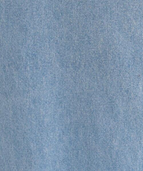 Cutie Blonde（キューティーブロンド）の「【S-LL】フリンジイージーデニムパンツ（デニムパンツ・レディース・ライトブルー/ブルー系その他・01/02/03/04）」の6枚目の写真
