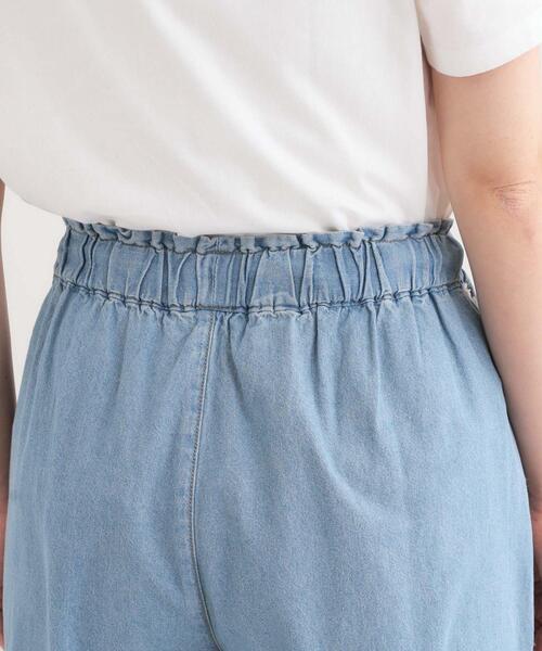 Cutie Blonde（キューティーブロンド）の「【S-LL】フリンジイージーデニムパンツ（デニムパンツ・レディース・ライトブルー/ブルー系その他・01/02/03/04）」の15枚目の写真