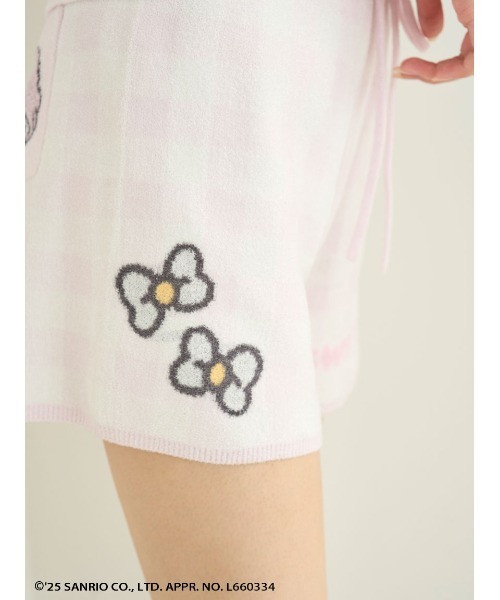 SNIDEL HOME（スナイデルホーム）の「【MY MELODY】ニットショートパンツ（ルームウェア/パジャマ・レディース・ミント/レッド/ピンク・FREE）」の11枚目の写真