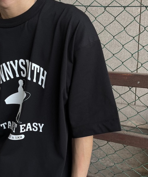 Sunny Smith(サニースミス)の「【SUNNY SMITH】アーチロゴ 11.6オンスウルトラヘヴィーウェイトTシャツ(CP)(Tシャツ/カットソー・メンズ・チャコール/ブラック・L/M)」の12枚目の写真