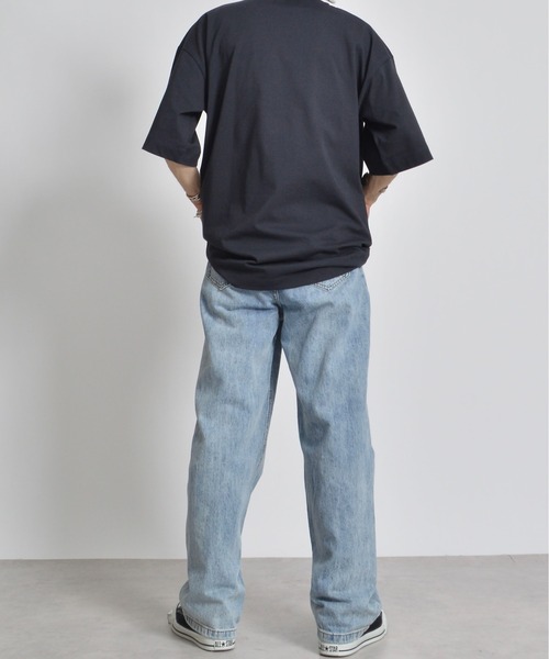 Sunny Smith(サニースミス)の「【SUNNY SMITH】アーチロゴ 11.6オンスウルトラヘヴィーウェイトTシャツ(CP)(Tシャツ/カットソー・メンズ・チャコール/ブラック・L/M)」の16枚目の写真