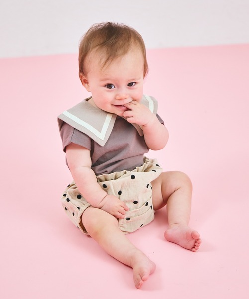 pairmanon（ペアマノン）の「【ベビー】ウエストゴム総柄ブルマ（その他ベビーウェア・キッズ・ブラウン/イエロー/ベージュ・80/70）」の19枚目の写真