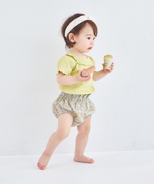 pairmanon（ペアマノン）の「【ベビー】ウエストゴム総柄ブルマ（その他ベビーウェア・キッズ・ブラウン/イエロー/ベージュ・80/70）」の14枚目の写真