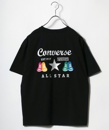 CONVERSE(コンバース)ハイカットスニーカーシューズグラフィックTシャツ レディース/刺繍/サガラ刺繍